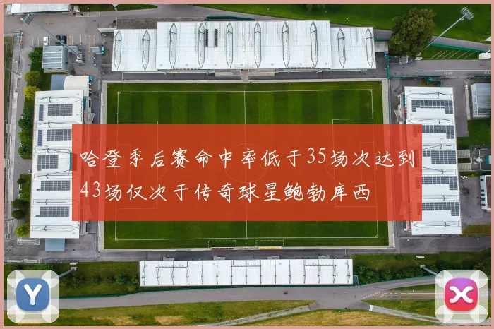 哈登季后赛命中率低于35场次达到43场仅次于传奇球星鲍勃库西